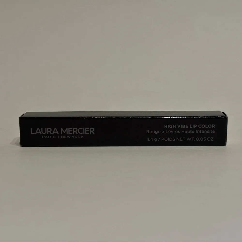 Laura Mercier High Vibe Lip Color in 140 Buzz Mauve Brand New in Box 0.05 oz